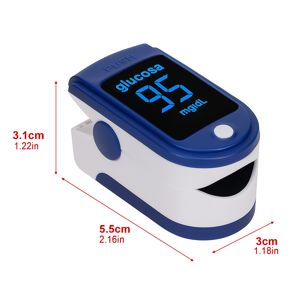 Medidor de glucosa portátil