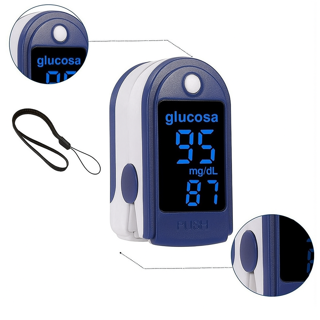 Medidor de glucosa portátil