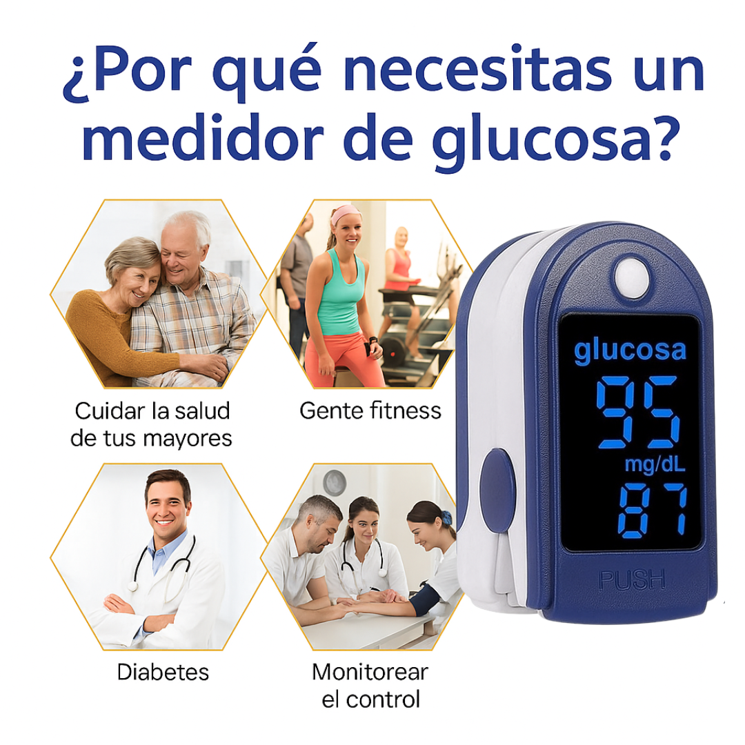 Medidor de glucosa portátil